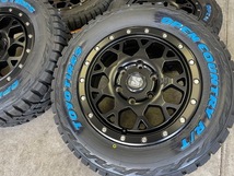 4本セット XTREME-J XJ04 16x6.5J 6/139.7 +38 SBK TOYO OPEN COUNTRY R/T 215/65R16 109/107Q ホワイトレター 200系 ハイエース バン_画像7