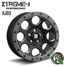 4本セット XTREME-J XJ03 17x7.5J 5/114.3 +42 FBK BFグッドリッチ オールテレーン T/A KO2 225/65R17 BL レクサスNX CX-5 RAV4_画像2