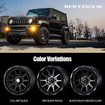 スタッドレス 4本セット MUD VANCE06 15x4.5J 4/100 +45 FMB NANKANG WS-1 WS1 165/55R15 軽自動車 ワゴンR ミラ EKクロス サクラ デイズ_画像3