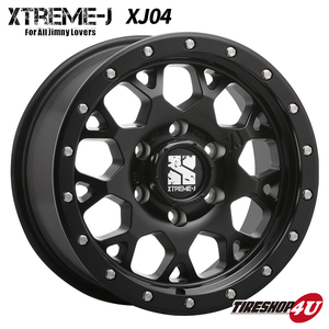 4本セット XTREME-J XJ04 18x8.0J 6/139.7 +20 SBK YOKOHAMA GEOLANDAR A/T G015 265/60R18 プラド ハイラックス FJクルーザー