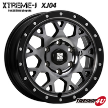 4本セット XTREME-J XJ04 17x8.0J 6/139.7 +20 GBM TOYO OPEN COUNTRY R/T 285/70R17 ホワイトレター エスカレード タホ プラド外径up_画像2