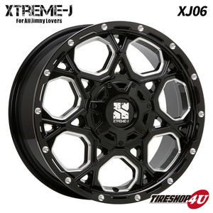 4本セット XTREME-J XJ06 17x7.5J 5/110 5/127 +40 MONSTA モンスタ RTハイブリッド R/T 265/70R17 WL ラングラー JL JK ジープ