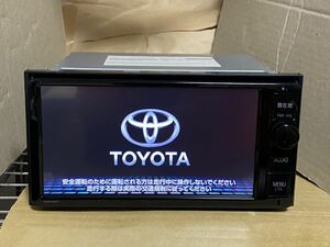 トヨタ純正 SDナビ NSZN-W64T 7インチ　19年6月地図更新済　フルセグ　DVD再生 Bluetooth オーディオ　ハンズフリー　送料無料