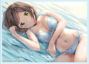 デレステ　アイマス　アイドルマスター　前川みく 下着ver　コミケ限定同人スリーブ　ぐらむすけいる　illust:しらたまあかね