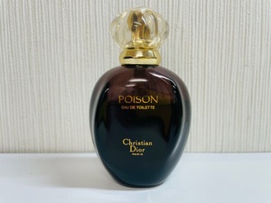 C-M120M　Christian Dior POISON クリスチャンディオール プワゾン 50ml 残量多（約7割程） パルファム スプレータイプ 香水 男性/女性用