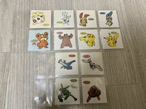 送料無料　美品　ポケモンパンシール約70枚　ポケットモンスターシールホルダー付属　大量まとめ売り　レア希少　稀少　ミュウ　デコキャラ_画像3