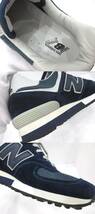 ☆NEW BALANCE ニューバランス 576 35th Anniversary MADE IN UK 35周年記念 OU576ANN 26.5cm ネイビー 試着程度 美品 メンズサイズ☆_画像6