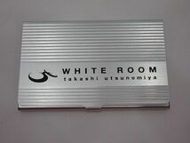 ◆宇都宮隆 WHITE ROOM MAGNETICA オフィシャル ファンクラブ グッズ まとめて4点 マスクケース ピンバッジ カードケース等 未使用品 _画像8