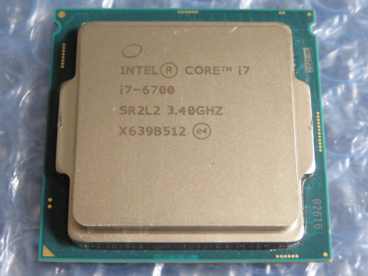 ヤフオク! -「core i7 6700」(インテル) (CPU)の落札相場・落札価格