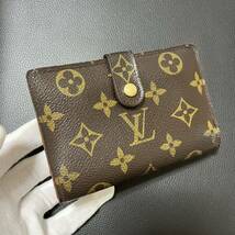 y35 ポルトモネビエヴィエノワ　モノグラム　ルイヴィトン　がま口財布　LOUIS VUITTON _画像1