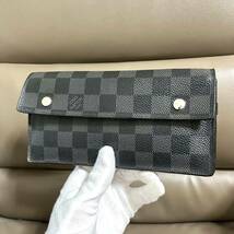 y36 アコルディオン　ルイヴィトン　長財布　ダミエグラフィット　LOUIS VUITTON _画像1