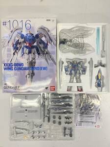 S406-I43-2155 バンダイ 機動戦士ガンダム FIX #1016 XXXG-00W0 ウイングガンダムゼロ EW版 超合金 フィギュア 箱付き ⑥