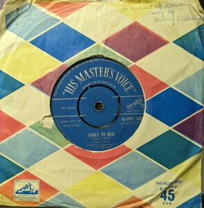  ☆PONI-TAILS/EARLY TO BED1959'UK HMV7INCH