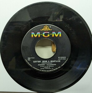  ☆JOHNNY TILLOTSON/WORRY1964'USA MGM7INCH