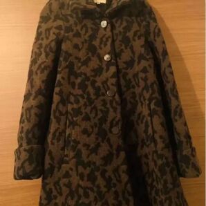 オープニングセレモニー Aライン レオパード コート