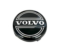ボルボ VOLVO ホイール センター キャップ ハブ カバー 64mm バッジ NEW ブラック 4個セット 社外品_画像3