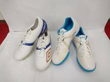 UMBRO (アンブロ) STEALTH2 PRO HG(サッカ -スパイク)/ GT CUP TR(トレーニングシューズ)-25.0CM-2SET-_画像2