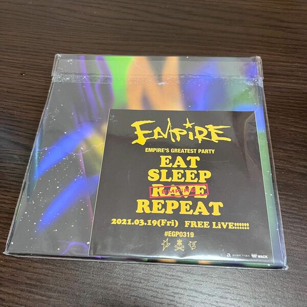 【EMPiRE】EAT SLEEP RAVE REPEAT レコード