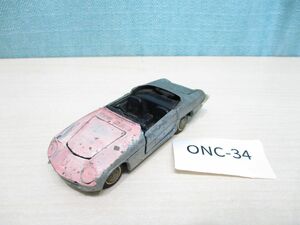 ネONC-34 【当時物・ジャンク】米澤玩具YONEZAWAヨネザワ■マツダ コスモスポーツ MAZDA COSMO ダイヤペットNo.D-166 ミニカー■昭和レトロ