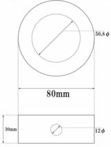 【新商品】φ50用 リンクストッパー ロックボルト付き バケットピン 建設機械用 オートエース建機_画像5