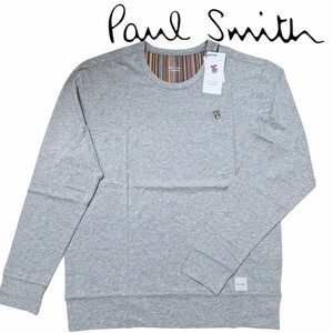  new goods Paul Smith Paul Smith long sleeve T shirt L multi stripe rabbit gray . long T tag attaching crystal rabbit rabbit embroidery 