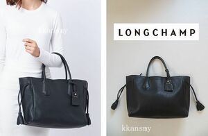 LONGCHAMPロンシャン*PENELOPEペネロペ レザートートバッグ