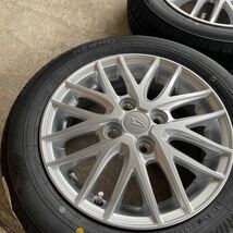 新品ダイハツ純正ホイール　ブリヂストン ニューノ◆155/65R14◆タント ムーヴ ミライースココア キャンパスNEWNO シルバー_画像3