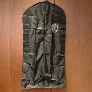 CHROME HEARTS クロムハーツ ガーメントケース 衣装ケース 洋服ケース スーツカバー 長形型 黒 ブラック ファスナー 管理RY12