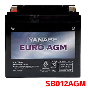 C クラス[204] 204049 バッテリー SB012AGM YANASE EURO AGM ヤナセ ユーロAGM 外車用バッテリー 送料無料
