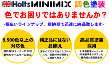 トヨタ 9AC レディッシュパープルマイカM Holts 調合塗料 260ml スプレー カー塗料 MINIMIX 車塗装 キズ修繕 送料無料_画像2