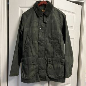 バブアーBarbourカモフラージュ襟コーデハンティングJKT/L最終値下