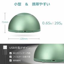 【送料無料】Dailyart 脱臭機 小型空気洗浄機 低濃度オゾン発生器 脱臭器 卓上 静音 省エネ USB充電式 臭い浄化脱臭機《H87》_画像2