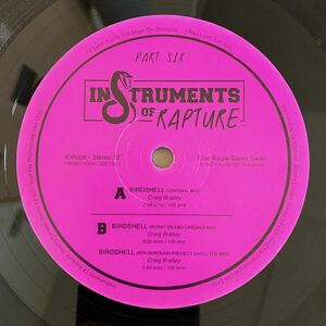 Craig Bratley / Part Six / Instruments Of Rapture - IOR006 / Birdshell (検)スローモーディスコ / バレアリック / DJ Harvey / KZA 