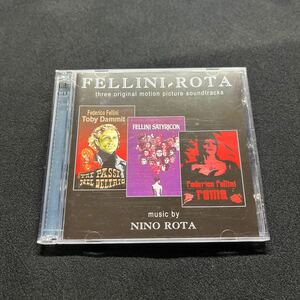 【FELLINI ROTA ニーノ ロータ サウンドトラック集】CDCLUB-7018 世にも怪奇な物語 サテリコン フェリーニのローマ NINO ROTA