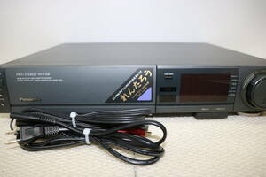 usA-289　Panasonic　パナソニック　NV-F500　VHS ビデオデッキ 動作品　現状品　保管品　れんたろう