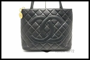 希少美中古■CHANEL 2番台 デカココ 復刻トート レザー トートバッグ シャネル■1012ss19648