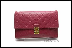 近年モデル希少美中古■LOUIS VUITTON モノグラムアンプラント ファシナント レザー セカンドバッグ ルイヴィトン■1026pp307-6K