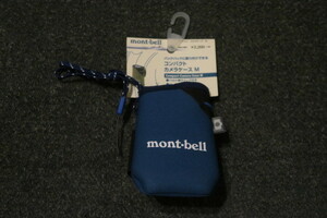 ◆◇◆ 新品 モンベル mont-bell コンパクトカメラケースM ブルー 半額以下大特価 格安出品 wifiルーター ◆◇◆