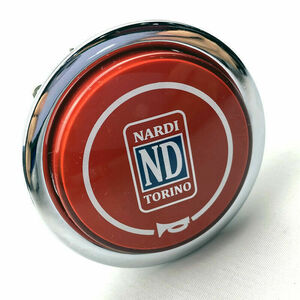 ナルディ ホーンボタン NARDI 赤 レッド クラクションボタン 内装品