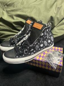 コンバース　ALL STAR HI/JO 27.0cm 新品未使用　jojo ジョジョの奇妙な冒険　石仮面　石仮面キーホルダー付