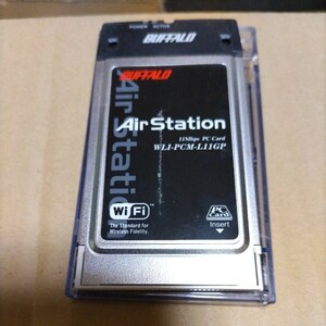 BUFFALO WLI-PCM-L11GP 無線LANカード WiFi 11Mbps PCカード バッファロー ジャンク品