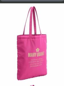 [ new goods tag attaching ] Mary Quant * tote bag pink 