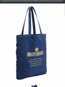 [ new goods tag attaching ] Mary Quant * tote bag navy 
