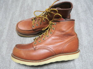 良品★名作 06年製 REDWING USA製 レッドウィング 8131 8E アイリッシュセッター 赤茶 オロラセット モックトゥ 8875 ブーツ