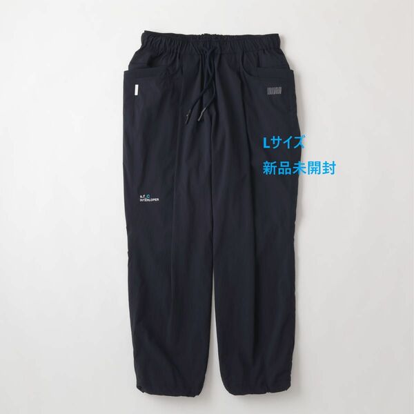 S.F.C x eye_C WIDE TAPERED EASY PANTS Navy Lサイズ トラックパンツ イージーパンツ