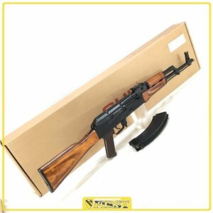 1382】GHK製 AKM ガスブローバック リアルウッド カラシニコフライフル