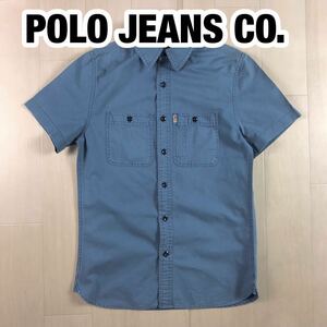 POLO JEANS CO. ポロジーンズカンパニー ラルフローレン 半袖シャツ S ブルー