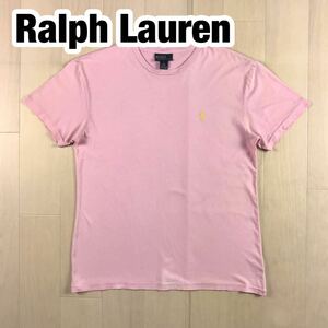 Ralph Lauren ラルフローレン 半袖Tシャツ Sサイズ ピンク 刺繍ポニー