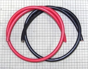  inverter battery connection cable KIV3.5Sq red!10cm unit 25 jpy!