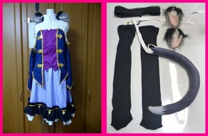  free shipping * Princess Connect! costume play clothes F 7 point set Halloween fancy dress Re:Divekyaru 100 ground ...pe collie n. possible ..